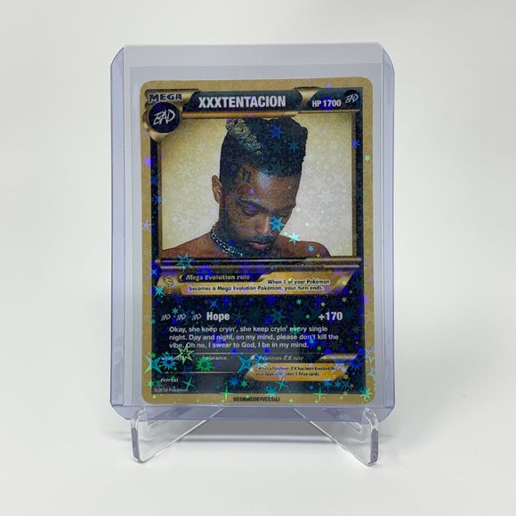 xxxtentacion pokemon card Pokemon XXXTENTACION 135